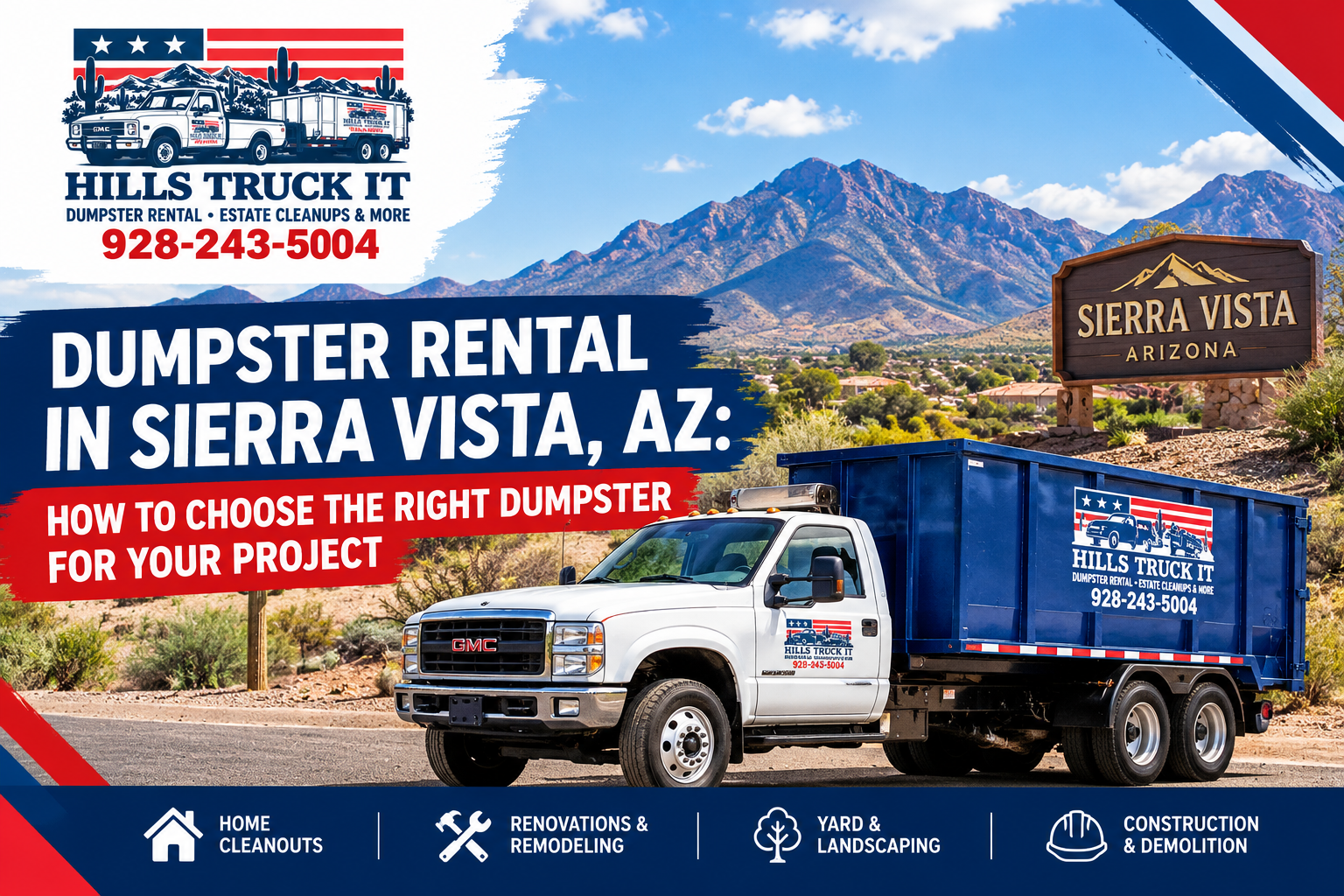 dumpster rental in sierra vista